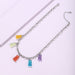 Wholesale cartoon transparent resin bear necklace JDC-NE-YiD009 Necklaces 宜达 Wholesale Jewelry JoyasDeChina Joyas De China