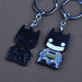 Wholesale Cartoon Zinc Alloy Keychain JDC-KC-JuYu001 Keychains 巨宇 D-142C bagged Wholesale Jewelry JoyasDeChina Joyas De China