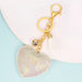 Wholesale cashmere solid color key chain MOQ ≥ 10 JDC-KC-YZ001 Keychains 永泽 05 minimum 10 pieces for wholesale Wholesale Jewelry JoyasDeChina Joyas De China