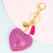 Wholesale cashmere solid color key chain MOQ ≥ 10 JDC-KC-YZ001 Keychains 永泽 06 minimum 10 pieces for wholesale Wholesale Jewelry JoyasDeChina Joyas De China