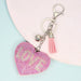 Wholesale cashmere solid color key chain MOQ ≥ 10 JDC-KC-YZ001 Keychains 永泽 10 minimum 10 pieces for wholesale Wholesale Jewelry JoyasDeChina Joyas De China