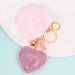 Wholesale cashmere solid color key chain MOQ ≥ 10 JDC-KC-YZ001 Keychains 永泽 12 minimum 10 pieces for wholesale Wholesale Jewelry JoyasDeChina Joyas De China