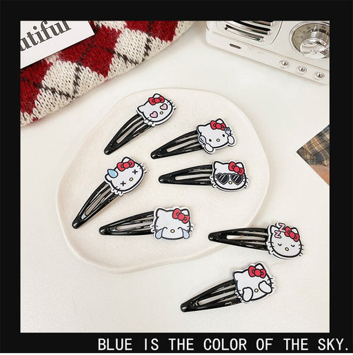 Wholesale cat vintage black-rimmed hairpin (F)JDC-HC-BL001 Hair Clips 冰澜 Wholesale Jewelry JoyasDeChina Joyas De China
