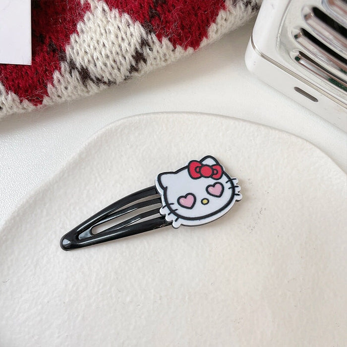 Wholesale cat vintage black-rimmed hairpin (F)JDC-HC-BL001 Hair Clips 冰澜 6 Wholesale Jewelry JoyasDeChina Joyas De China