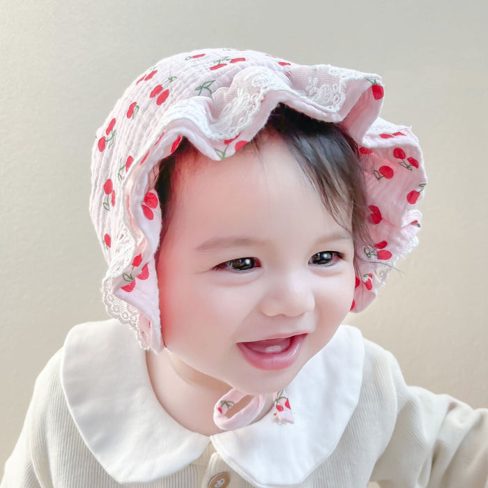 Wholesale Cherry Kids Cotton Bucket Hat JDC-FH-GSYH196 Fashionhat 予画 Wholesale Jewelry JoyasDeChina Joyas De China