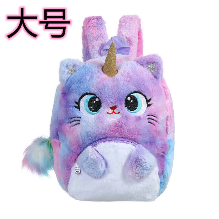 Wholesale Children Bag Plush Cartoon Backpack JDC-BP-CS018 Backpack Bags 创圣 1 Wholesale Jewelry JoyasDeChina Joyas De China