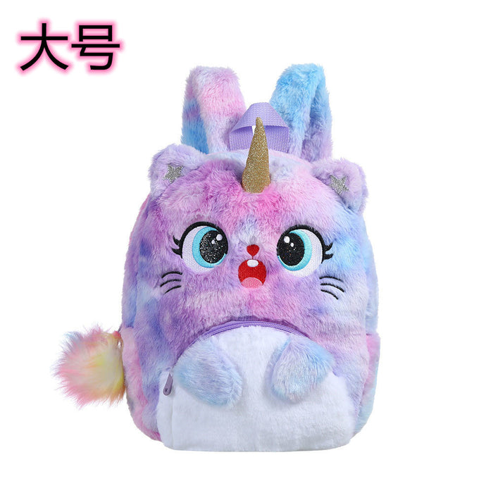 Wholesale Children Bag Plush Cartoon Backpack JDC-BP-CS018 Backpack Bags 创圣 4 Wholesale Jewelry JoyasDeChina Joyas De China