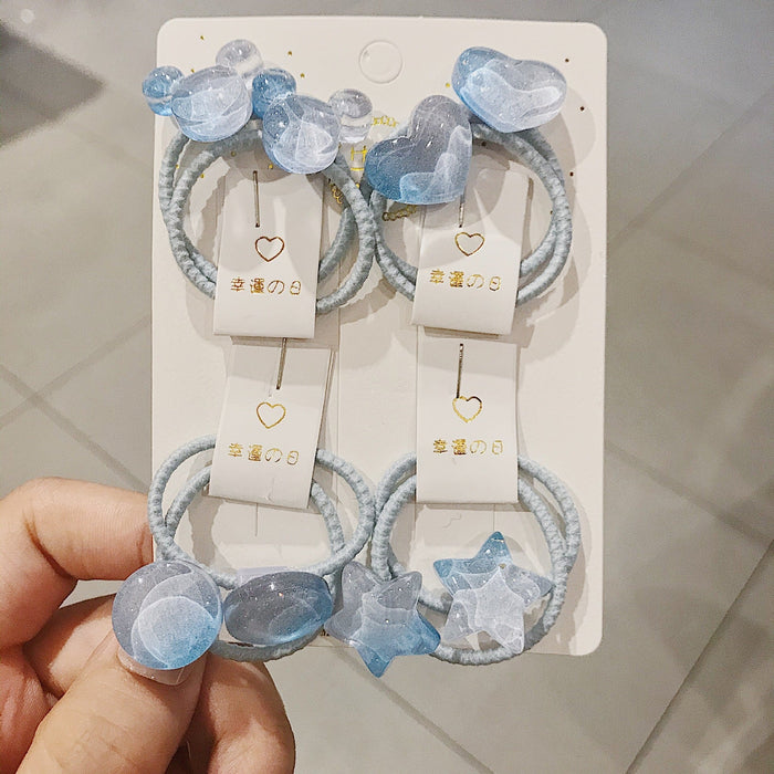 Wholesale children candy color gradient hair cord JDC-HS-YiT002 Hair Scrunchies 亦桐 Wholesale Jewelry JoyasDeChina Joyas De China