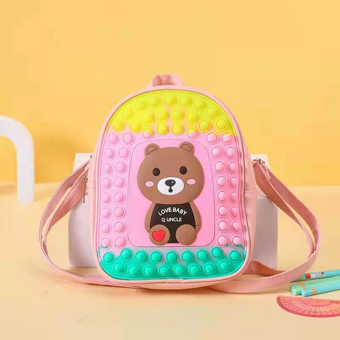 Wholesale children cartoon silicone backpack JDC-BP-Yah001 Backpack Bags 雅和 Wholesale Jewelry JoyasDeChina Joyas De China