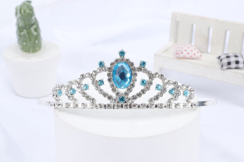 Wholesale Children Crown White Crystal Alloy Headband JDC-HD-hongh004 Headband 宏宏 Wholesale Jewelry JoyasDeChina Joyas De China