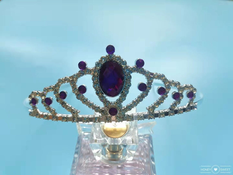 Wholesale Children Crown White Crystal Alloy Headband JDC-HD-hongh004 Headband 宏宏 Wholesale Jewelry JoyasDeChina Joyas De China