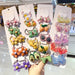Wholesale children flower dinosaur resin hair cord JDC-HS-XiY002 Hair Scrunchies 昕越 Wholesale Jewelry JoyasDeChina Joyas De China