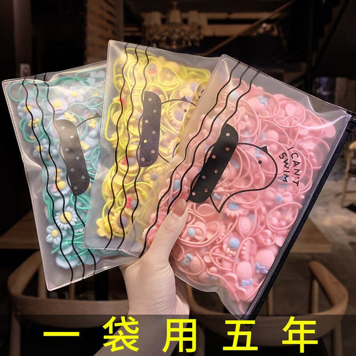 Wholesale children flower hair rope JDC-HS-XiY001 Hair Scrunchies 昕越 Wholesale Jewelry JoyasDeChina Joyas De China