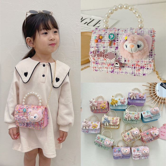 Wholesale Children's Bag Cotton Linen Chain Messenger Bag JDC-SD-GSHN025 Shoulder Bags 浩纳 Wholesale Jewelry JoyasDeChina Joyas De China