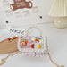 Wholesale Children's Bag Pearl Cotton Linen Chain Diagonal Bag JDC-SD-GSHN022 Shoulder Bags 浩纳 Wholesale Jewelry JoyasDeChina Joyas De China