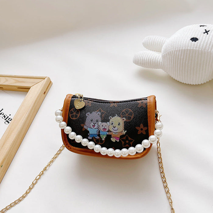 Wholesale Children's Bag PU Leather Cartoon Shoulder Bag JDC-SD-JiaQ092 Shoulder Bags 家庆 Wholesale Jewelry JoyasDeChina Joyas De China