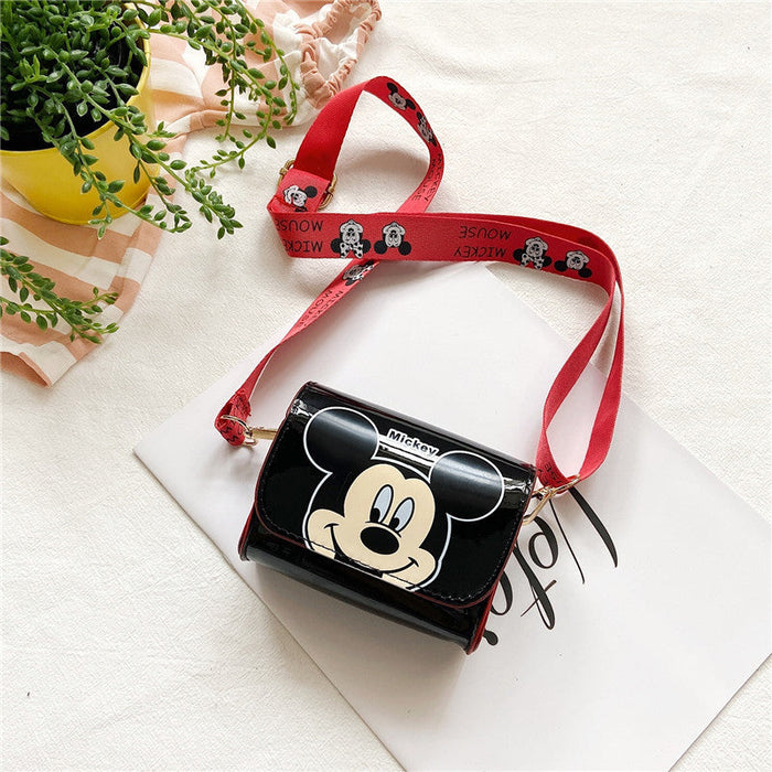 Wholesale children's bags PU leather cartoon shoulder bag（F）JDC-SD-JiaQ085 Shoulder Bags 家庆 MQ black Wholesale Jewelry JoyasDeChina Joyas De China