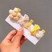 Wholesale Children's Bow Hairpin 5 Piece Set JDC-HC-Shij003 Hair Clips 世景 10 Wholesale Jewelry JoyasDeChina Joyas De China