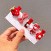 Wholesale Children's Bow Hairpin 5 Piece Set JDC-HC-Shij003 Hair Clips 世景 9 Wholesale Jewelry JoyasDeChina Joyas De China