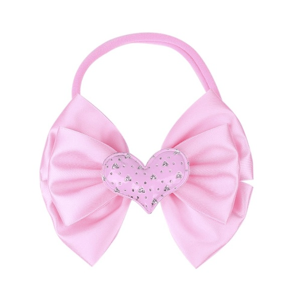 Wholesale Children's Bow Nylon Solid Color Love Headband JDC-HD-GSQN037 Headband 丘诺 Wholesale Jewelry JoyasDeChina Joyas De China