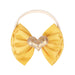 Wholesale Children's Bow Nylon Solid Color Love Headband JDC-HD-GSQN037 Headband 丘诺 Yellow (Love) Wholesale Jewelry JoyasDeChina Joyas De China