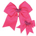 Wholesale Children's Bow Solid Color Love Hair Clip JDC-HC-GSQN029 Hair Clips 丘诺 Rose red (two-piece set) Wholesale Jewelry JoyasDeChina Joyas De China