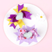 Wholesale Children's Bow Thread With Multilayer Love Colorblock Hair Clip JDC-HC-GSQN030 Hair Clips 丘诺 Wholesale Jewelry JoyasDeChina Joyas De China