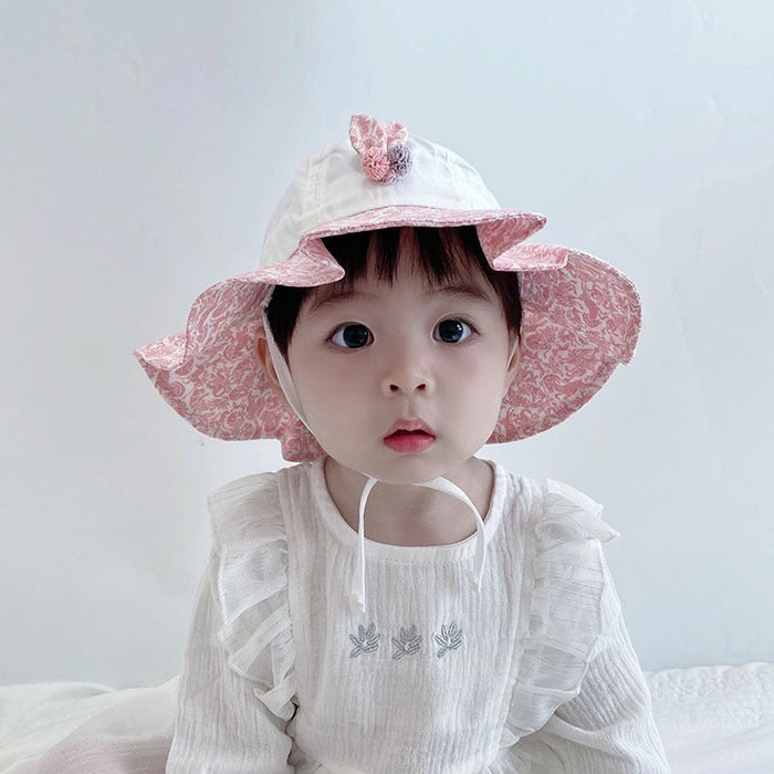 Wholesale Children's Cotton Bucket Hat Visor Hat JDC-FH-GSYH197 Fashionhat 予画 Wholesale Jewelry JoyasDeChina Joyas De China