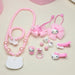Wholesale children's necklace ring set (F)JDC-NE-Duor003 Necklaces 朵蕊 Wholesale Jewelry JoyasDeChina Joyas De China