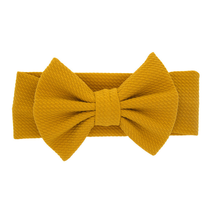 Wholesale children's rabbit ear hair band children's headband JDC-HD-GSQN011 Headband JoyasDeChina Ginger (Bow) Wholesale Jewelry JoyasDeChina Joyas De China