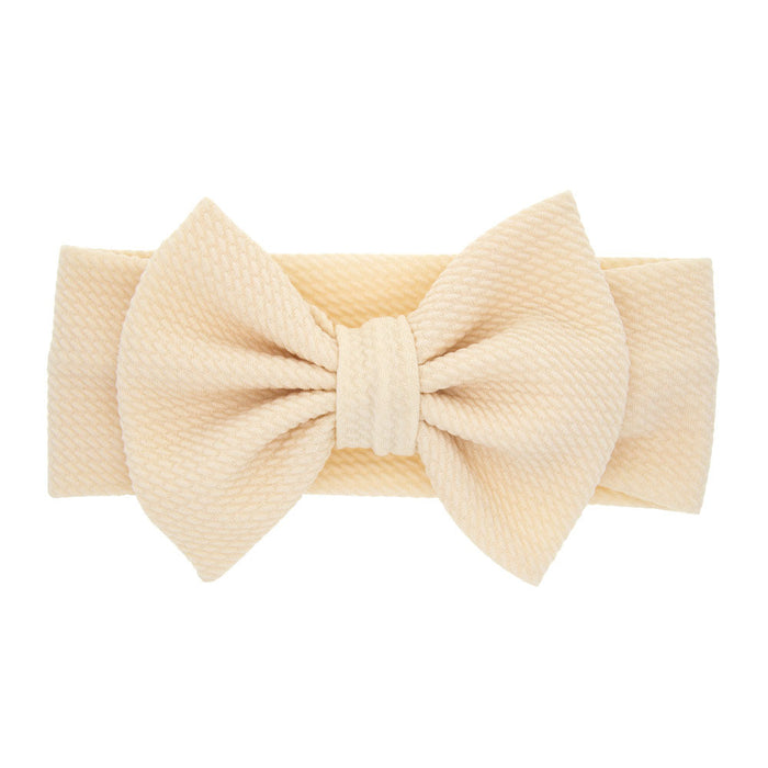 Wholesale children's rabbit ear hair band children's headband JDC-HD-GSQN011 Headband JoyasDeChina Milk White (Bow) Wholesale Jewelry JoyasDeChina Joyas De China