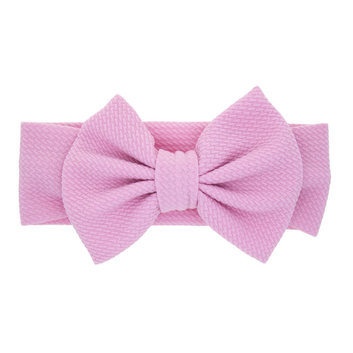 Wholesale children's rabbit ear hair band children's headband JDC-HD-GSQN011 Headband JoyasDeChina Pink (bow) Wholesale Jewelry JoyasDeChina Joyas De China