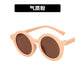 Wholesale children's round frame cream color sunglasses JDC-SG-KD139 Sun Glasses 珂盾 Wholesale Jewelry JoyasDeChina Joyas De China