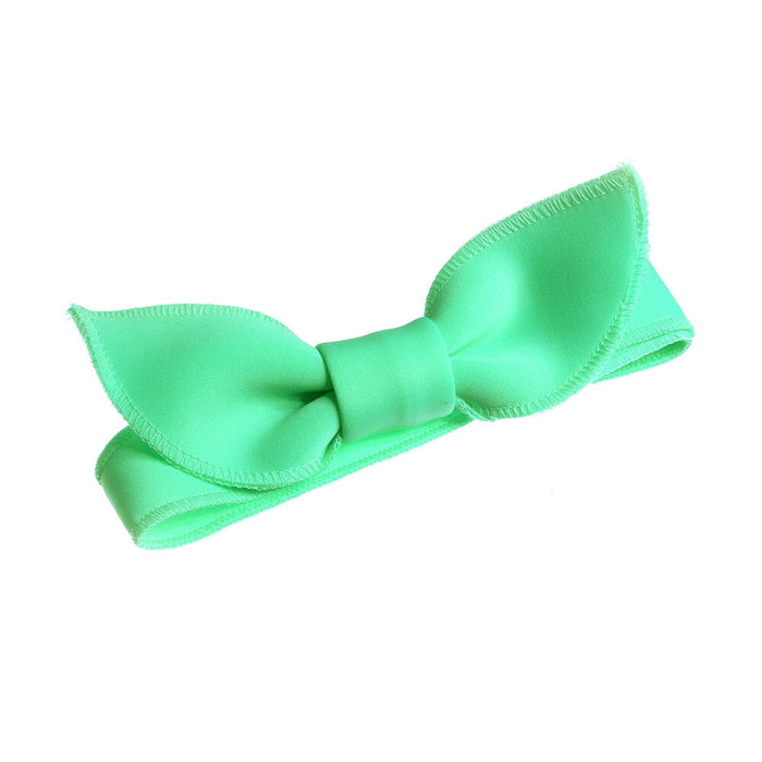 Wholesale Children's Space Cotton Bow Cloth Hair Scrunchies JDC-HS-Chund005 Hair Scrunchies 春蝶 green Wholesale Jewelry JoyasDeChina Joyas De China