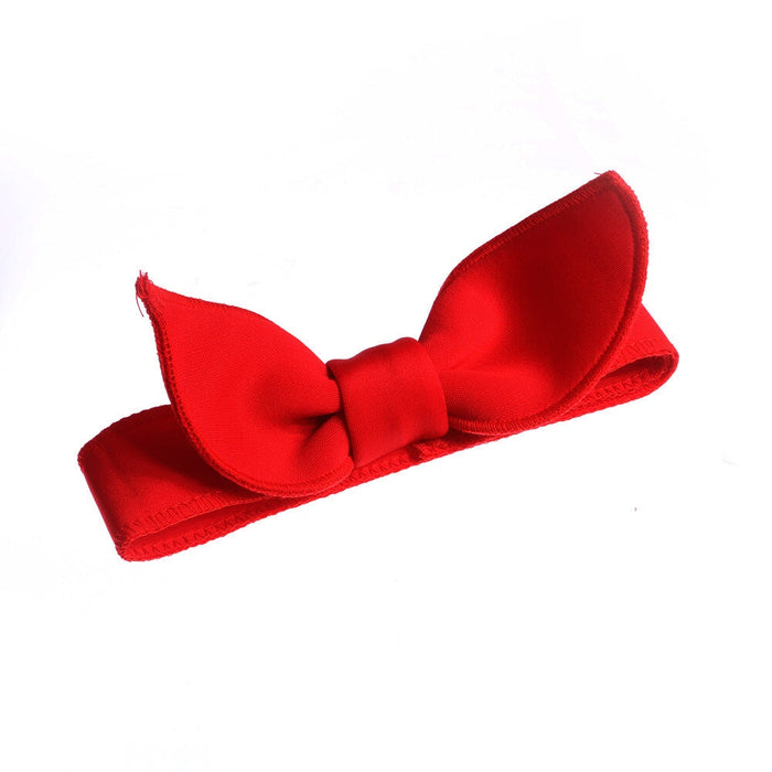 Wholesale Children's Space Cotton Bow Cloth Hair Scrunchies JDC-HS-Chund005 Hair Scrunchies 春蝶 red Wholesale Jewelry JoyasDeChina Joyas De China