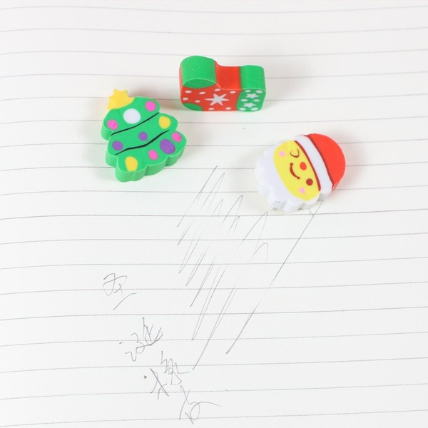 Wholesale Christmas Eraser Set JDC-ERA-GSYX014 Eraser JoyasDeChina Wholesale Jewelry JoyasDeChina Joyas De China