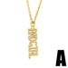 Wholesale clavicle chain diamond badgirlnku45 mother's Day JDC-NE-AS565 necklaces 翱昇 BADGIRL Wholesale Jewelry JoyasDeChina Joyas De China