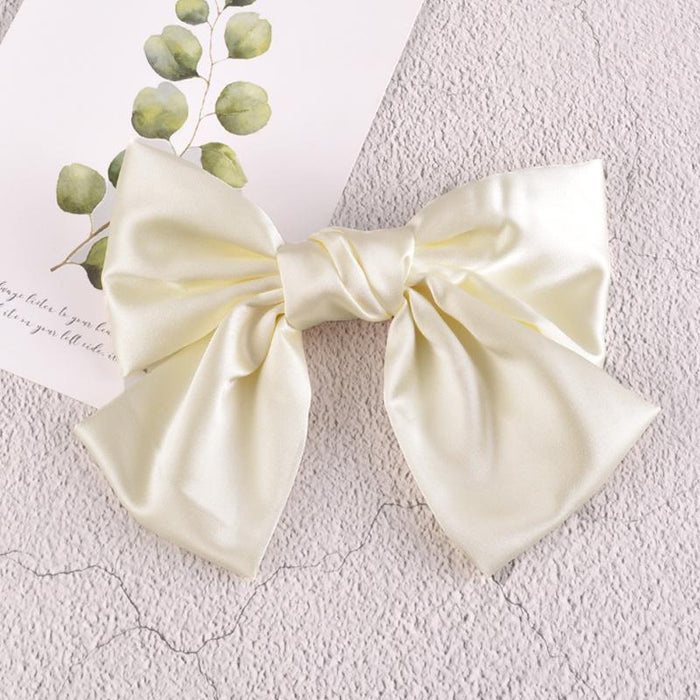 Bulk Jewelry Wholesale cloth big bow hairpin JDC-HC-K008 Wholesale factory from China YIWU China