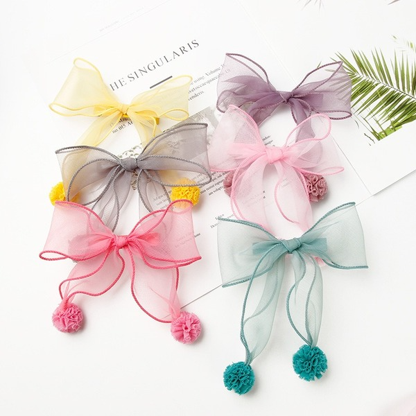 Bulk Jewelry Wholesale cloth bow hair clips JDC-HC-K024 Wholesale factory from China YIWU China