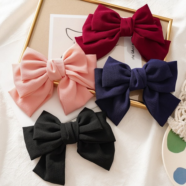 Bulk Jewelry Wholesale cloth bow hairpin JDC-HC-K005 Wholesale factory from China YIWU China