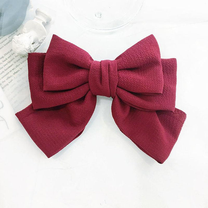 Bulk Jewelry Wholesale cloth bow hairpin JDC-HC-K005 Wholesale factory from China YIWU China