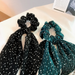 Bulk Jewelry Wholesale cloth broken flower organ fold Hair Scrunchies JDC-HS-K026 Wholesale factory from China YIWU China