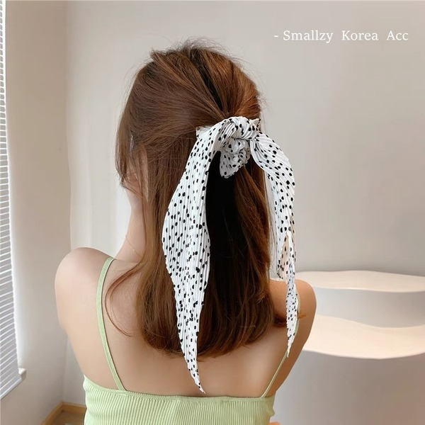 Bulk Jewelry Wholesale cloth broken flower organ fold Hair Scrunchies JDC-HS-K026 Wholesale factory from China YIWU China