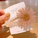 Bulk Jewelry Wholesale cloth Daisy hair clips JDC-HC-K022 Wholesale factory from China YIWU China