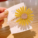 Bulk Jewelry Wholesale cloth Daisy hair clips JDC-HC-K022 Wholesale factory from China YIWU China