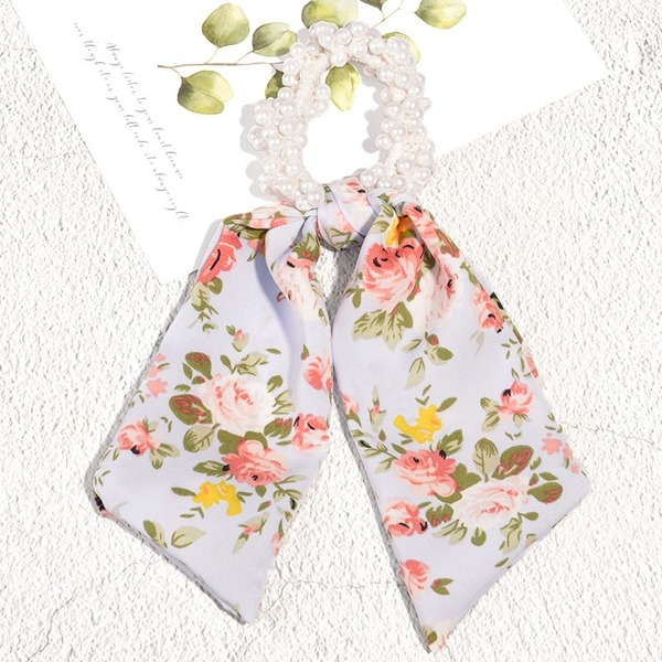 Bulk Jewelry Wholesale cloth floral Hair Scrunchies JDC-HS-K073 Wholesale factory from China YIWU China