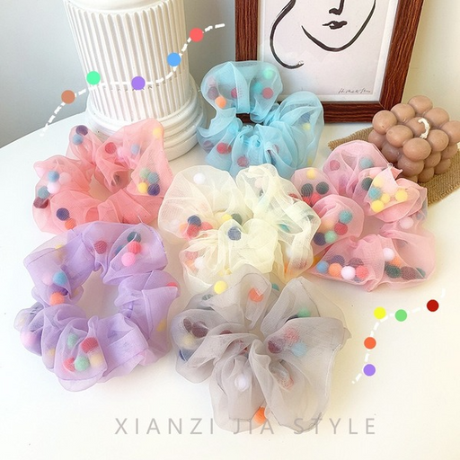 Wholesale cloth leather band color hair circle JDC-HS-H421 Hair Scrunchies 妙德 Wholesale Jewelry JoyasDeChina Joyas De China