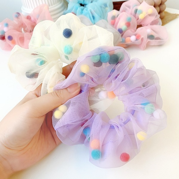 Wholesale cloth leather band color hair circle JDC-HS-H421 Hair Scrunchies 妙德 Wholesale Jewelry JoyasDeChina Joyas De China