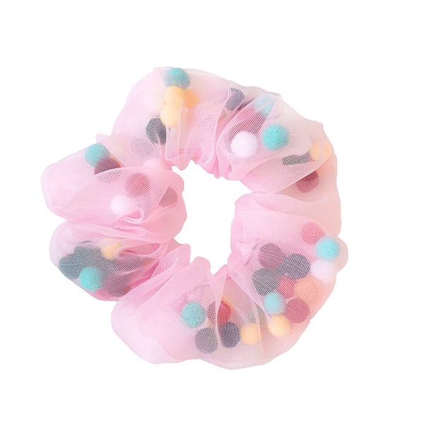 Wholesale cloth leather band color hair circle JDC-HS-H421 Hair Scrunchies 妙德 Wholesale Jewelry JoyasDeChina Joyas De China