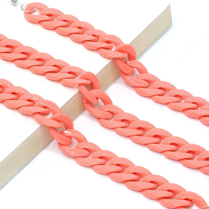 Bulk Jewelry Wholesale color acrylic mask rope glasses chain JDC-MC-YM005 Wholesale factory from China YIWU China